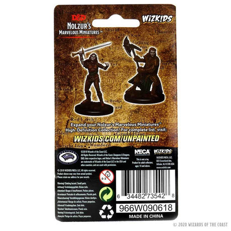 D&D Nolzur's Marvelous Unpainted Miniatures: Female Half-Orc Fighter