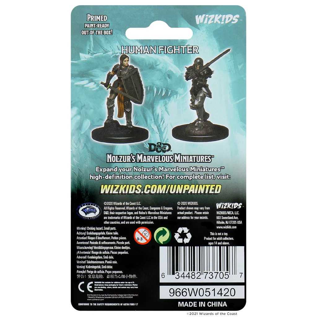 D&D Nolzur's Marvelous Unpainted Miniatures: Female Human Fighter