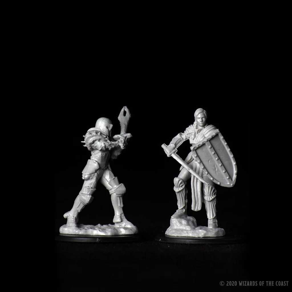 D&D Nolzur's Marvelous Unpainted Miniatures: Female Human Fighter