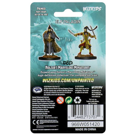 D&D Nolzur's Marvelous Unpainted Miniatures: Male Elf Paladin
