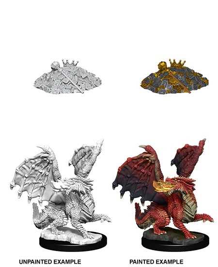 D&D Nolzur's Marvelous Unpainted Miniatures: Red Dragon Wyrmling