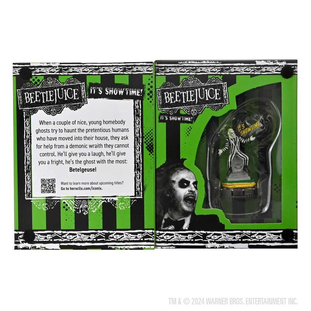 Warners Bros. HeroClix Iconix: Beetlejuice It's Showtime