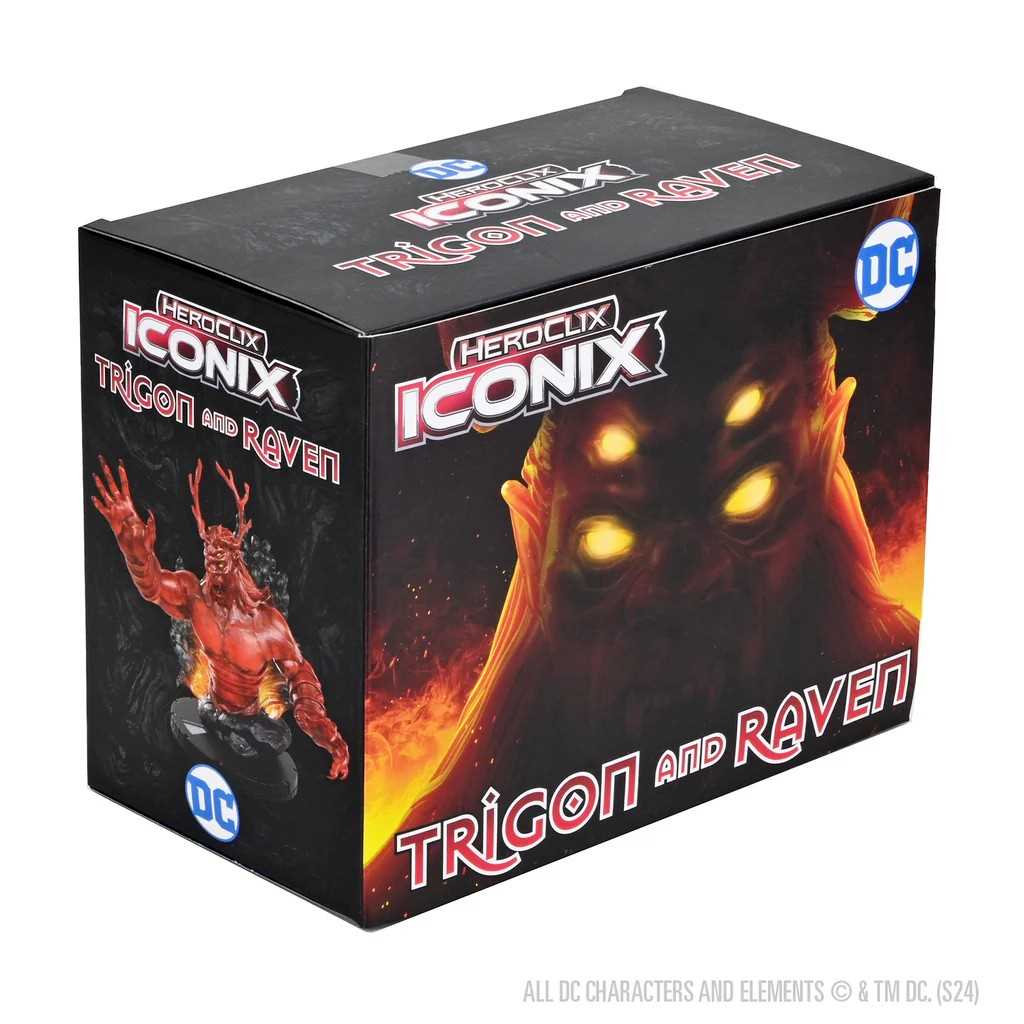 DC HeroClix Iconix: Trigon and Raven