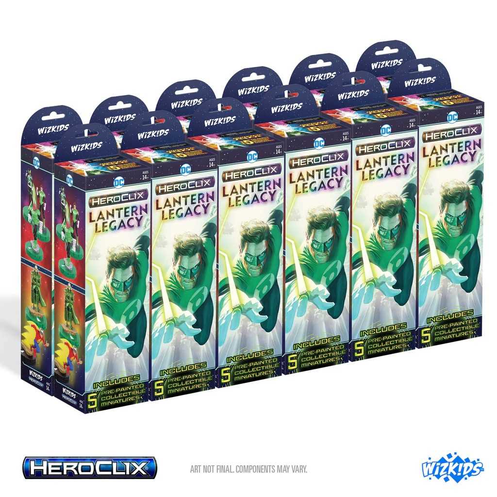 DC HeroClix: Lantern Legacy Booster Brick
