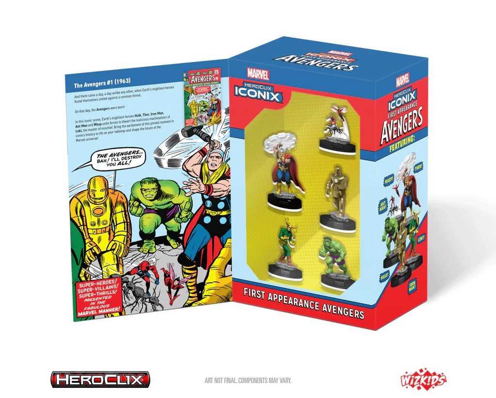 Marvel HeroClix Iconix: First Appearance Avengers