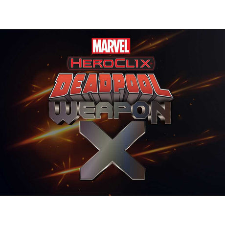 Marvel HeroClix: Deadpool Weapon X Retail Chase Booster OP Kit