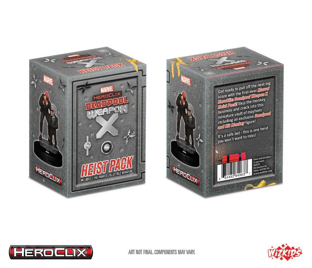 Marvel HeroClix: Deadpool and Hit-Monkey Heist Pack