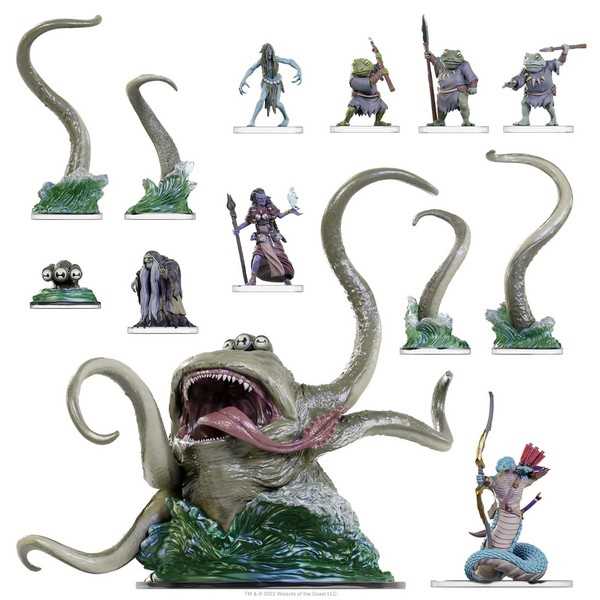 Dungeons & Dragons Onslaught: Nightmare of the Frogmire Coven - Maps & Monsters Expansion