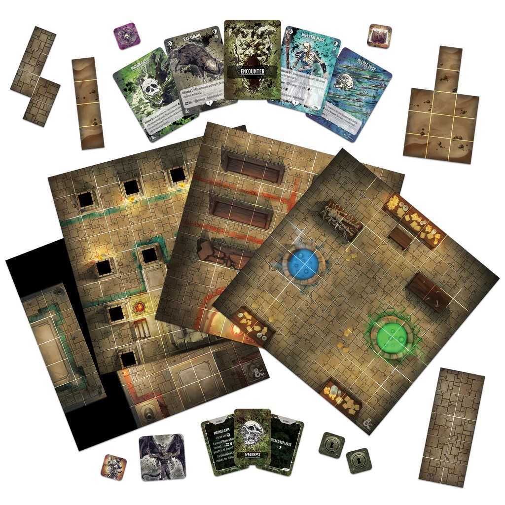 Dungeons & Dragons Onslaught: Tomb of Horrors - Maps & Monsters Expansion