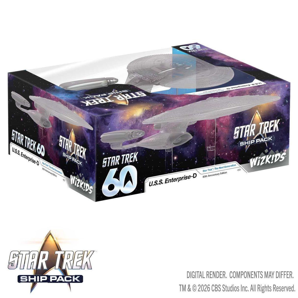 Star Trek Ship Pack: U.S.S. Enterprise - 60th Anniversary Edition