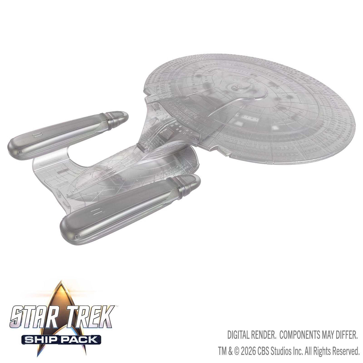 Star Trek Ship Pack: U.S.S. Enterprise - 60th Anniversary Edition