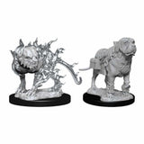 Mastif & Shadow Mastif: D&D Nolzur's Marvelous Unpainted Miniatures (W11)