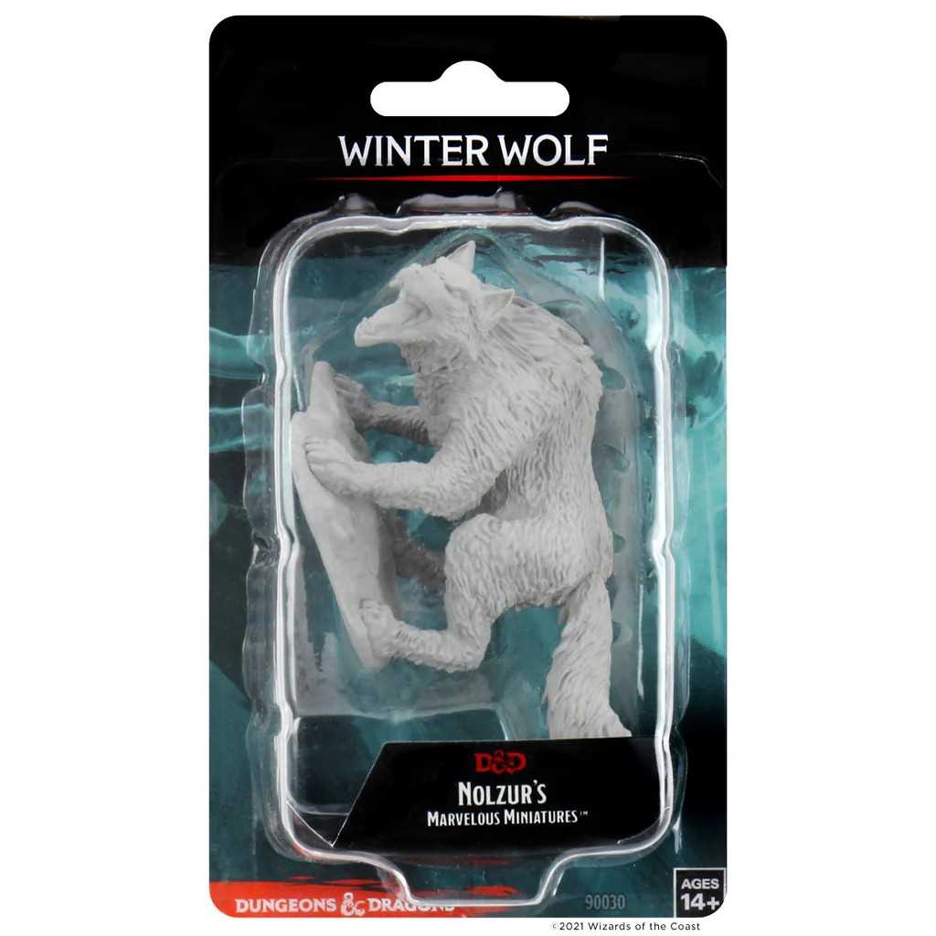 D&D Nolzur's Marvelous Unpainted Miniatures: Winter Wolf