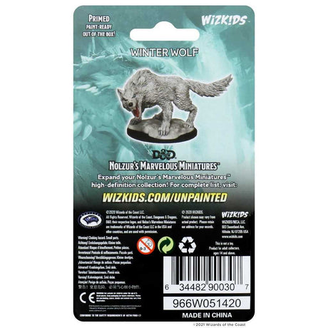 D&D Nolzur's Marvelous Unpainted Miniatures: Winter Wolf