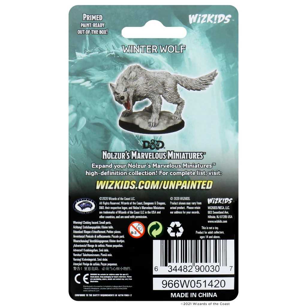 D&D Nolzur's Marvelous Unpainted Miniatures: Winter Wolf