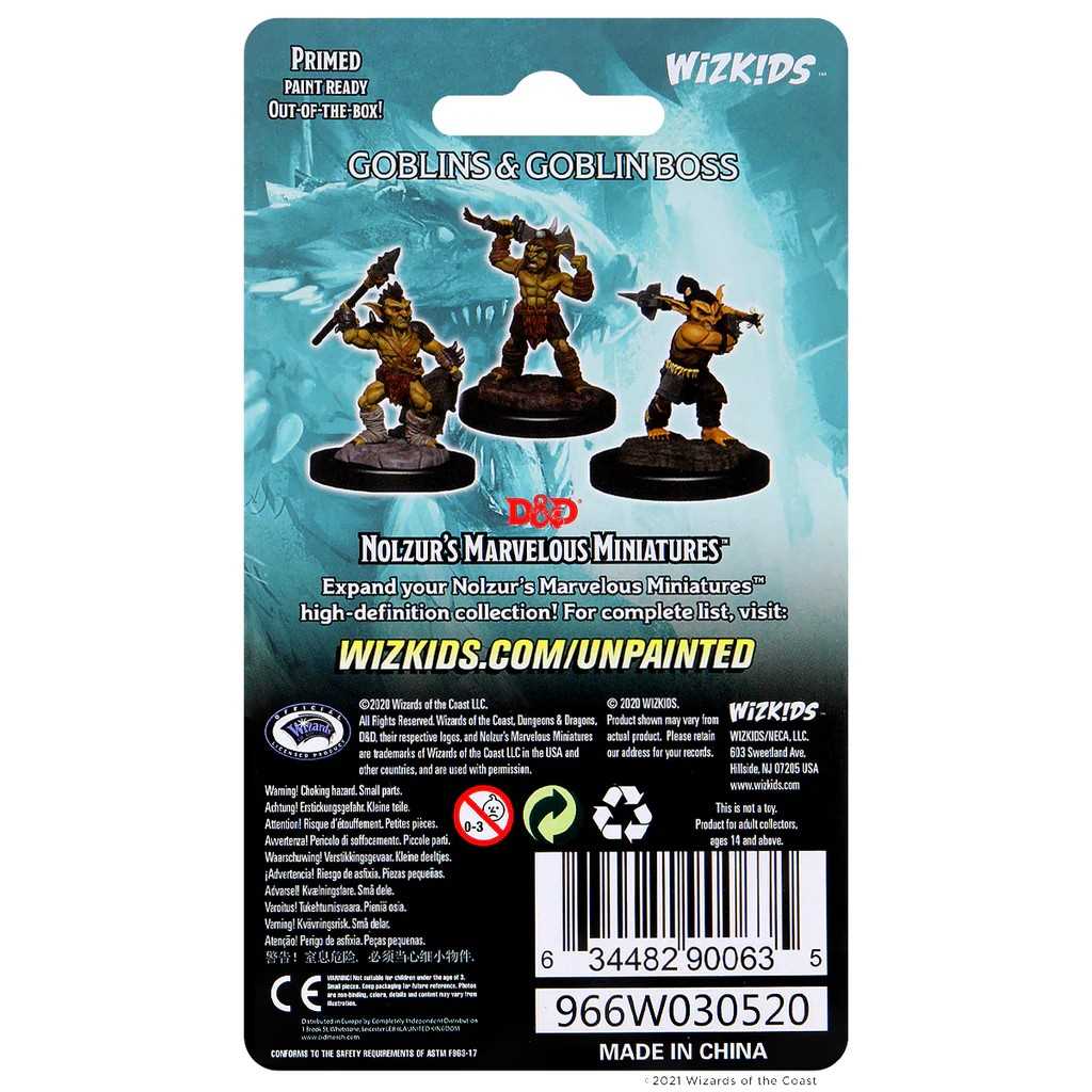 D&D Nolzur's Marvelous Miniatures - Goblins & Goblin Boss