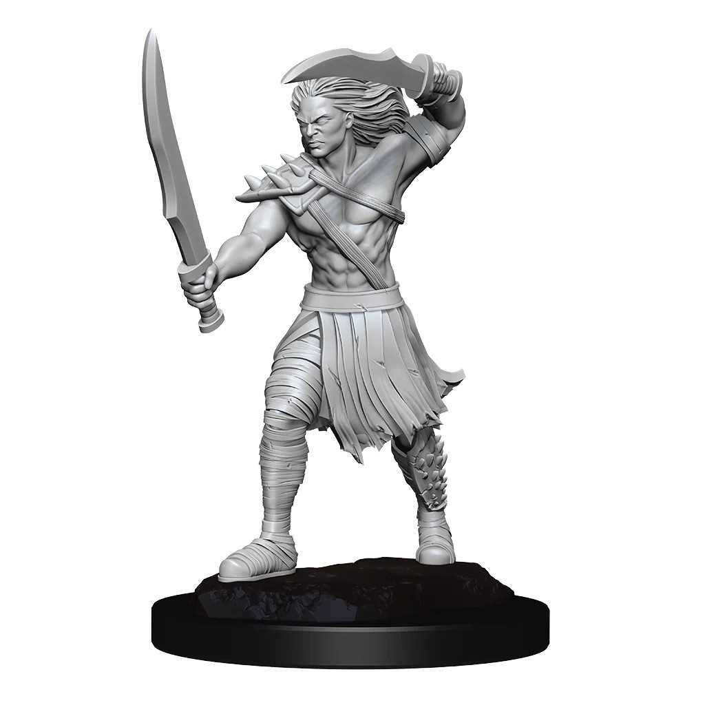 Magic the Gathering Unpainted Miniatures: Vampire Lacerator & Vampire Hexmage