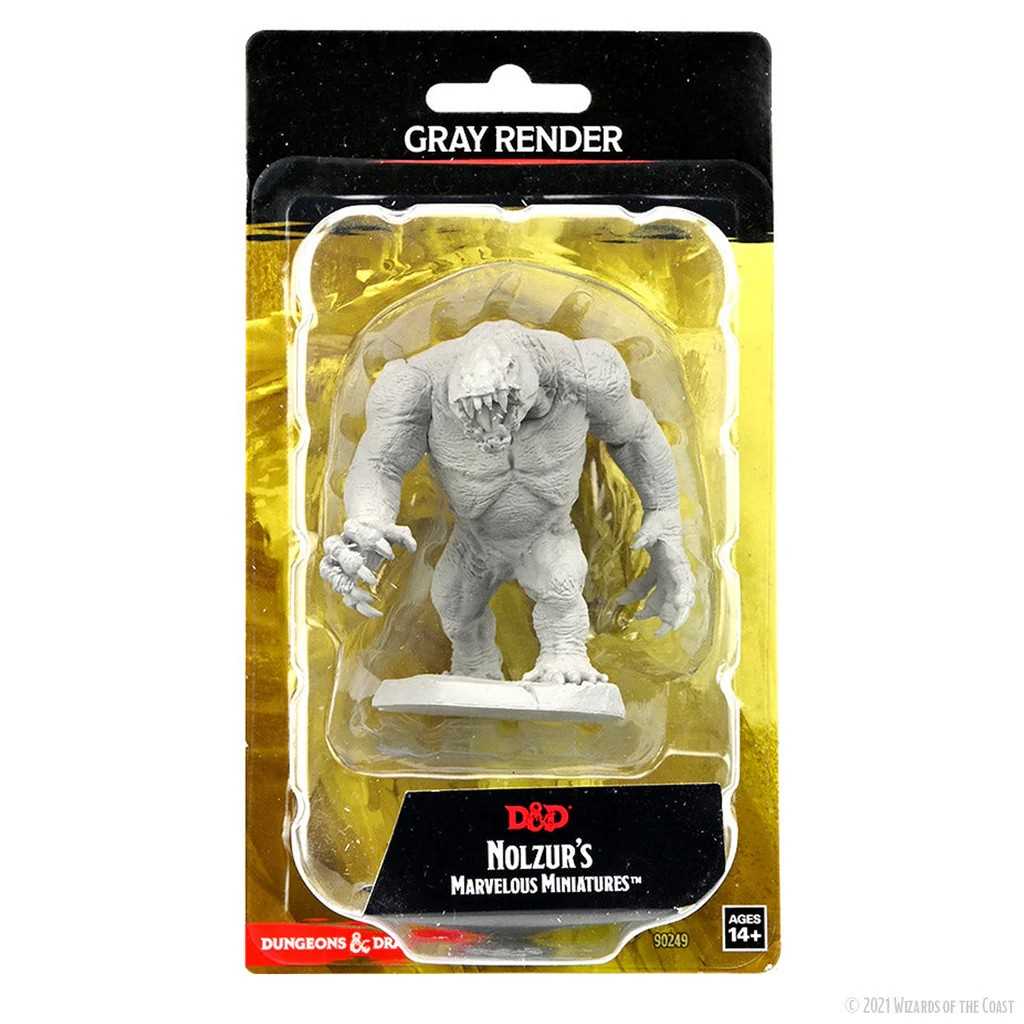 D&D Nolzur's Marvelous Miniatures: Gray Render