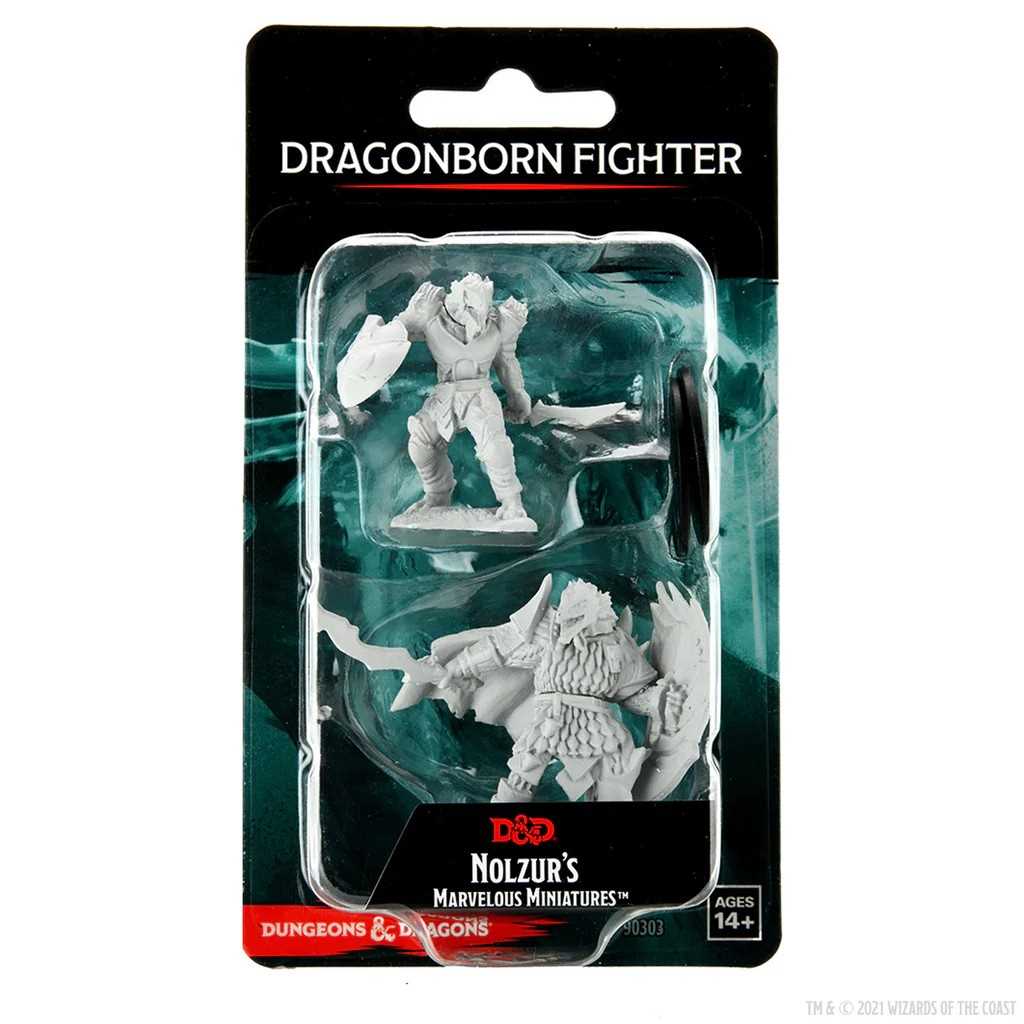 D&D Nolzur's Marvelous Miniatures: Dragonborn Fighter Male