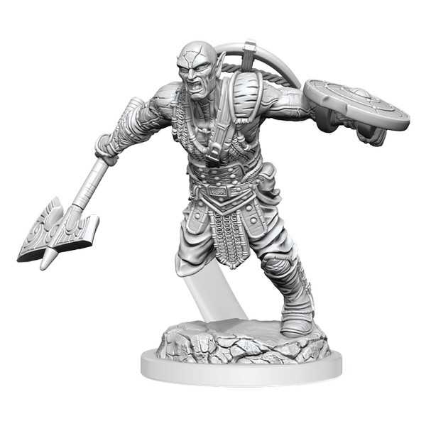 D&D Nolzur's Marvelous Unpainted Miniatures: Earth Genasi Fighter
