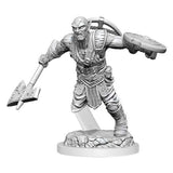 D&D Nolzur's Marvelous Unpainted Miniatures: Earth Genasi Fighter