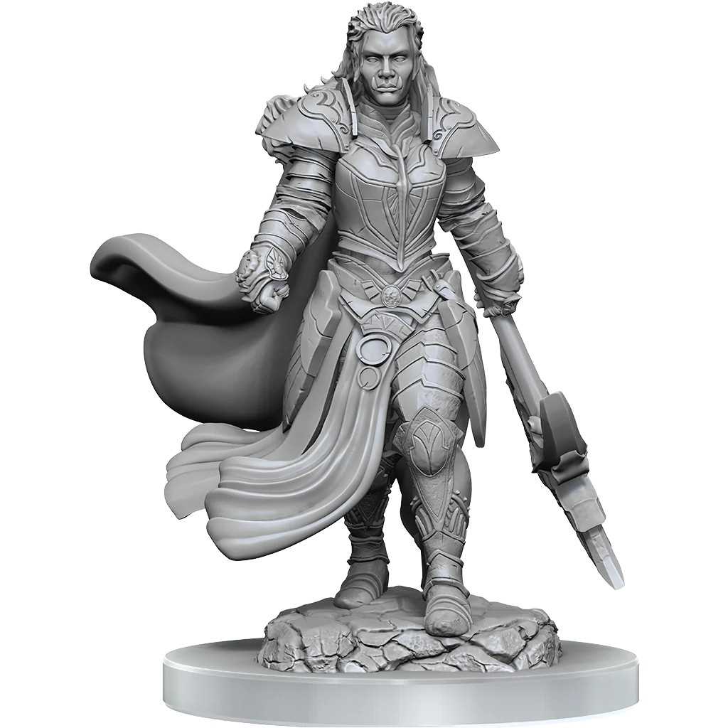 D&D Nolzur's Marvelous Unpainted Miniatures: Orc Fighter Female