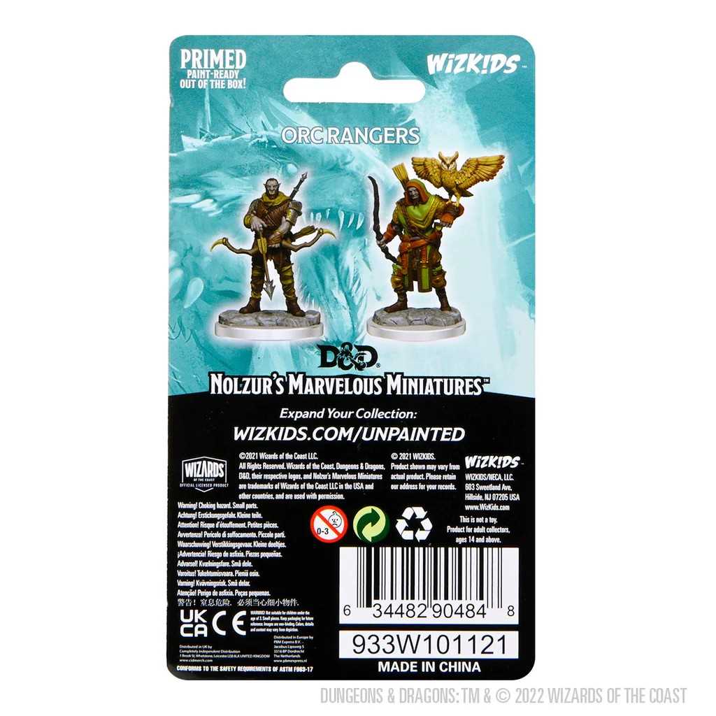 D&D Nolzur's Marvelous Unpainted Miniatures: Orc Ranger Male