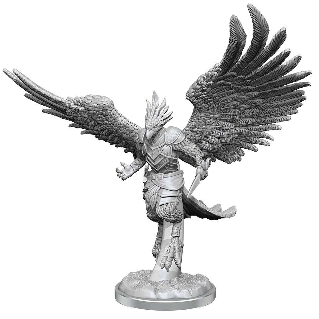 D&D Nolzur's Marvelous Unpainted Miniatures: Aarakocra Paladins