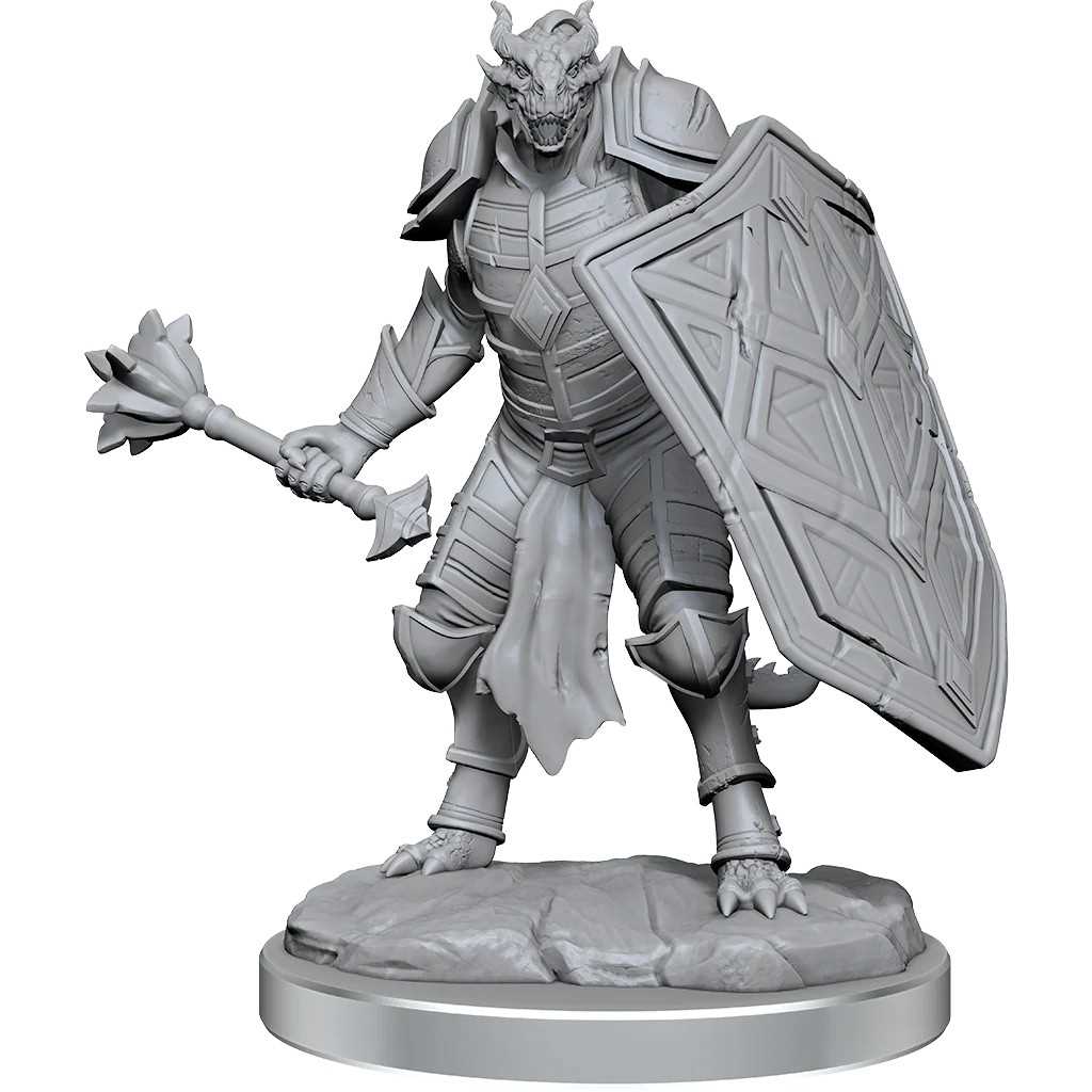 D&D Nolzur's Marvelous Unpainted Miniatures: Dragonborn Clerics