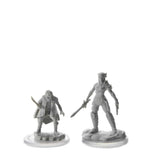 D&D Nolzur's Marvelous Unpainted Miniatures: Elf Rogue & Half-Elf Rogue Protégé