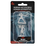 D&D Nolzur's Marvelous Unpainted Miniatures: Human Artificer & Human Apprentice