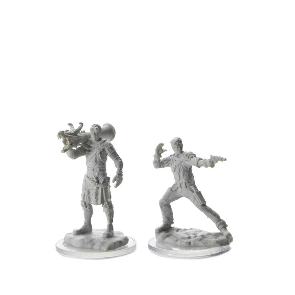 D&D Nolzur's Marvelous Unpainted Miniatures: Human Artificer & Human Apprentice
