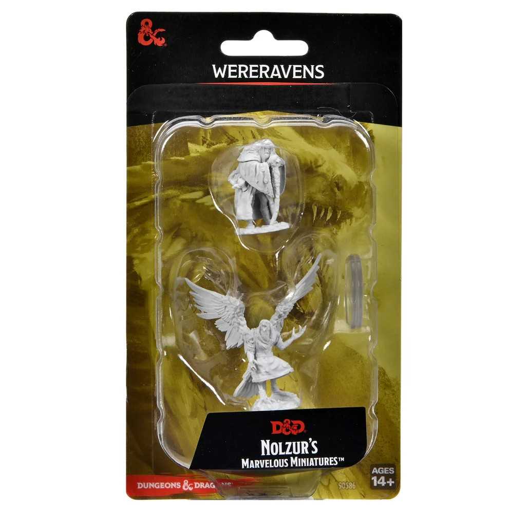 D&D Nolzur's Marvelous Unpainted Miniatures: Wereravens