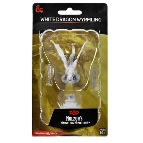 D&D Nolzur's Marvelous Unpainted Miniatures: White Dragon Wyrmling