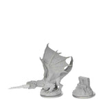 D&D Nolzur's Marvelous Unpainted Miniatures: White Dragon Wyrmling