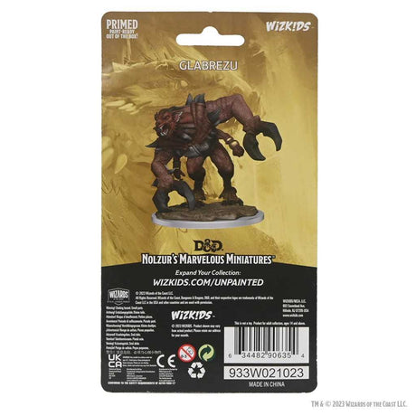 D&D Nolzur's Marvelous Miniatures: Glabrezu