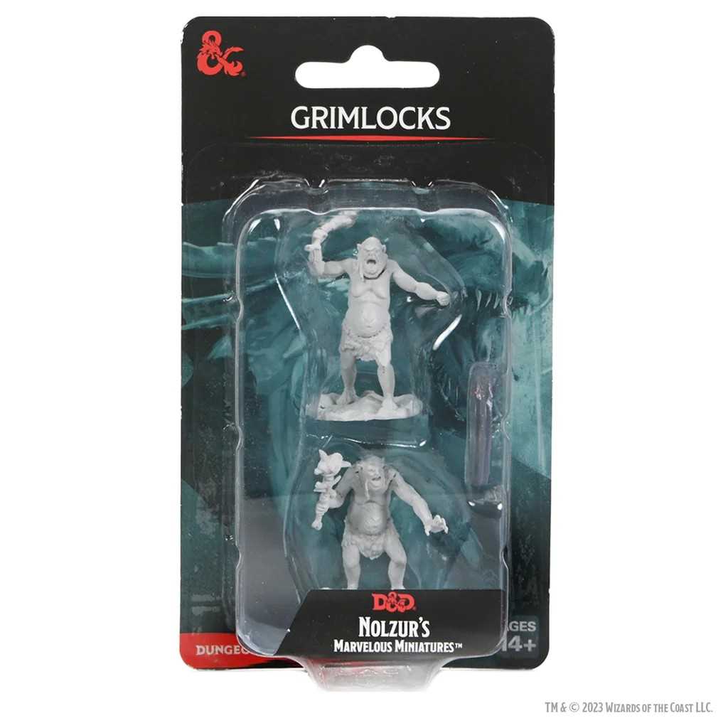D&D Nolzur's Marvelous Miniatures: Grimlocks