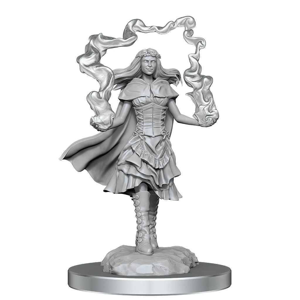 D&D Nolzur's Marvelous Miniatures: Dark Spellcaster & Flameskulls