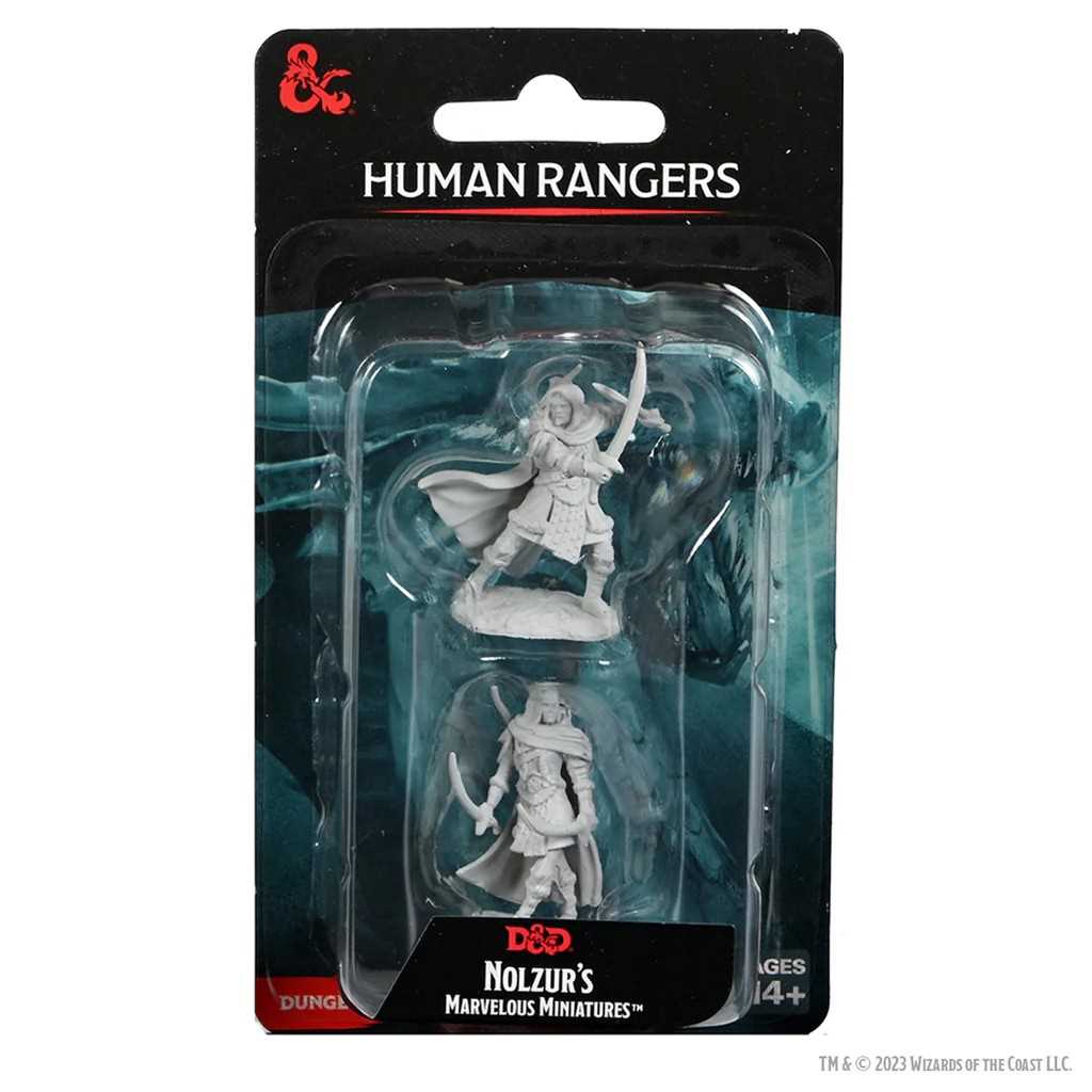 D&D Nolzur's Marvelous Miniatures: Human Rangers