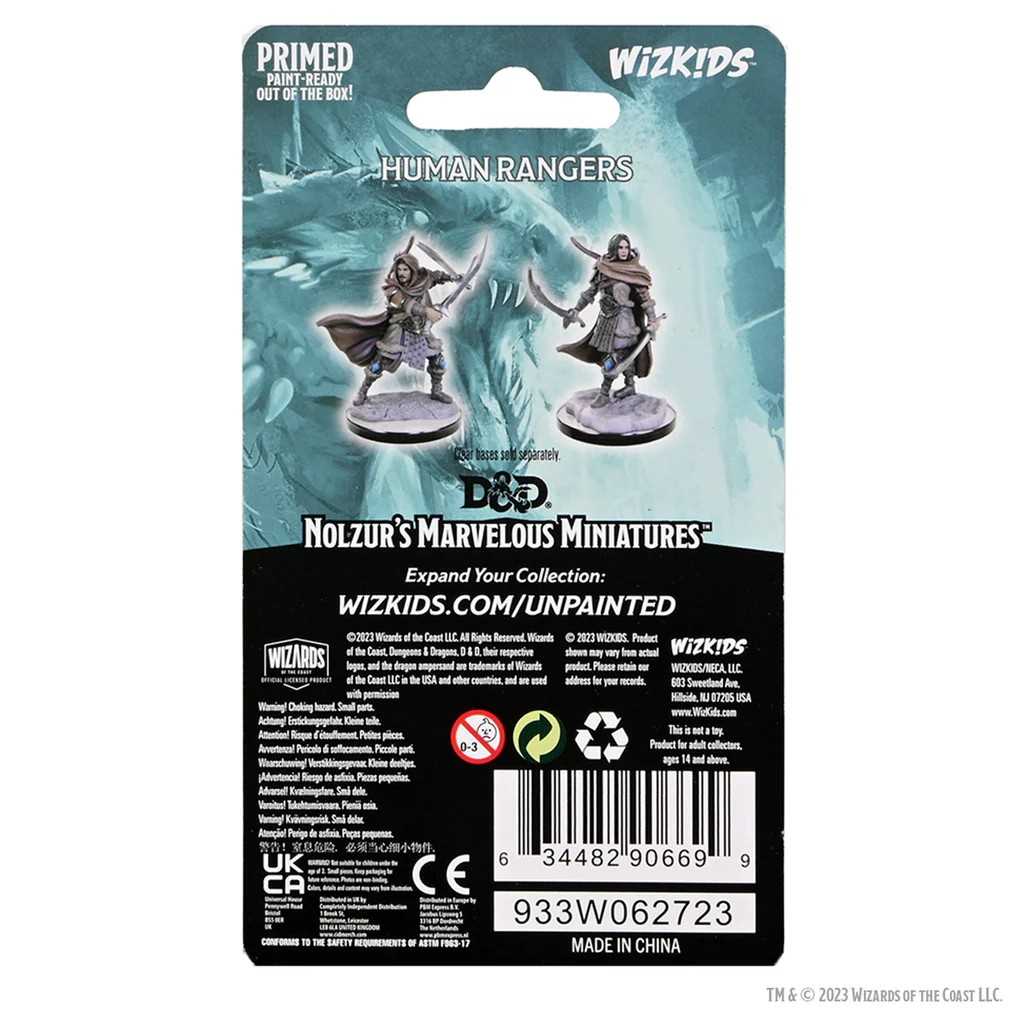 D&D Nolzur's Marvelous Miniatures: Human Rangers
