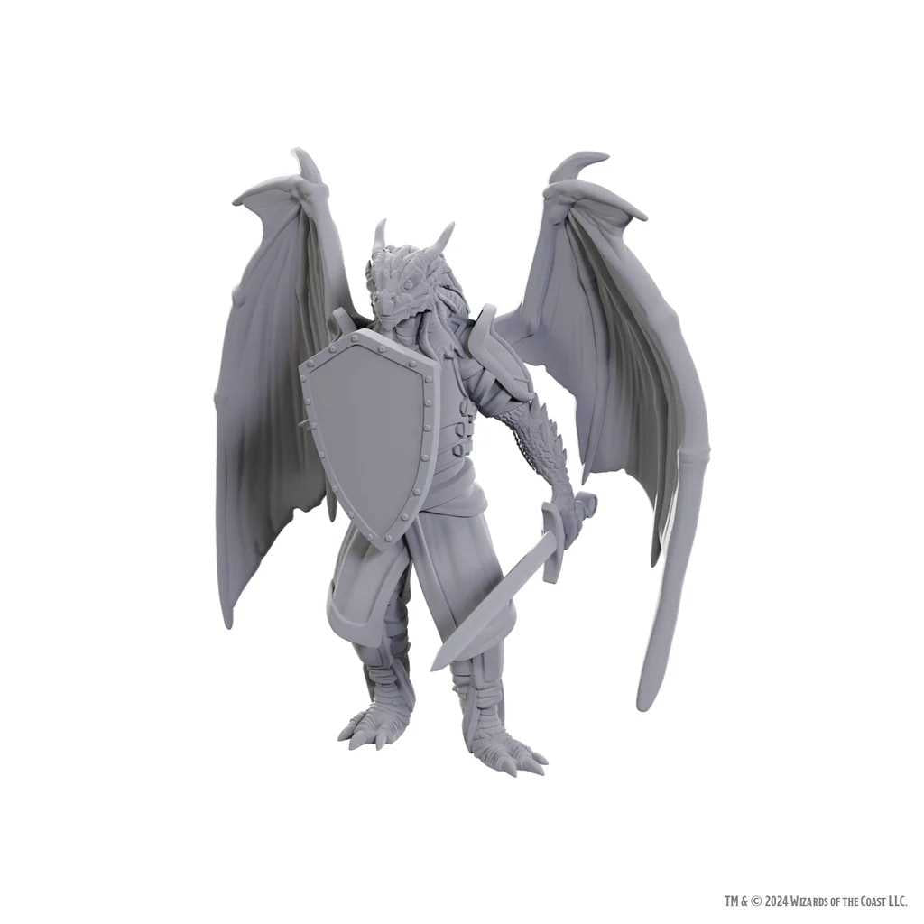 D&D Nolzur's Marvelous Unpainted Miniatures: Dragonborn of Bahamut