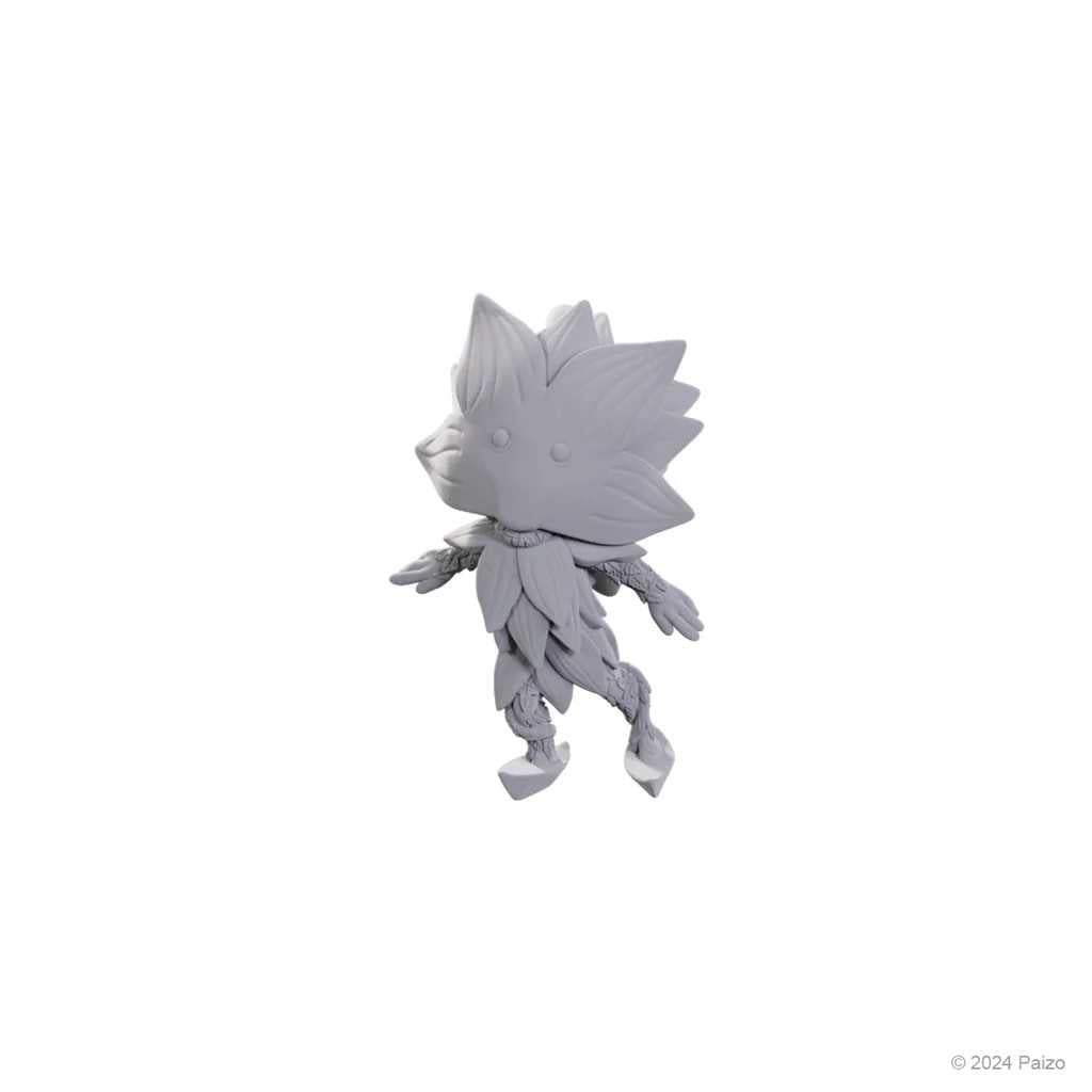 Pathfinder Deep Cuts Unpainted Miniatures: Lotus Leshy and Flytrap Leshy