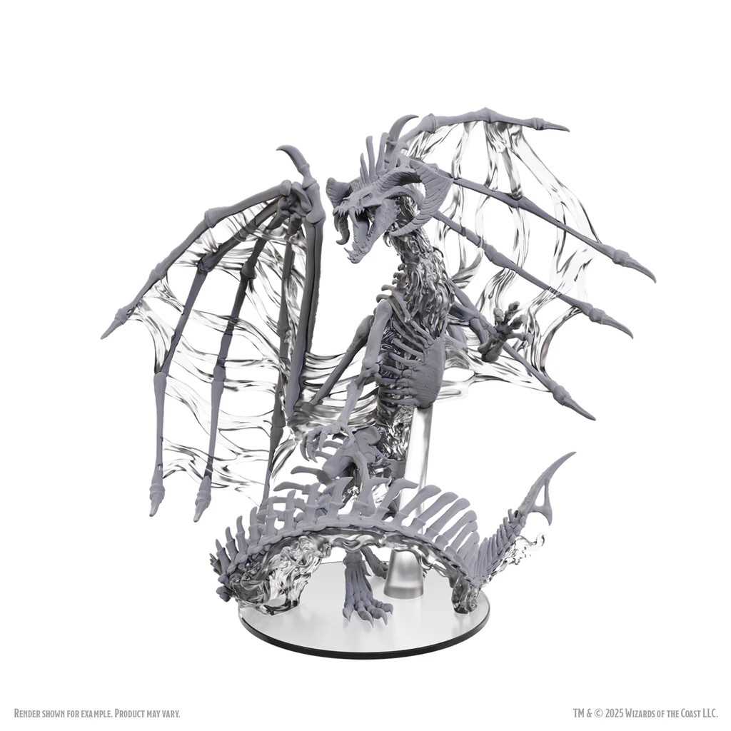 D&D Nolzur's Marvelous Miniatures: Black Dracolich Boxed Miniature