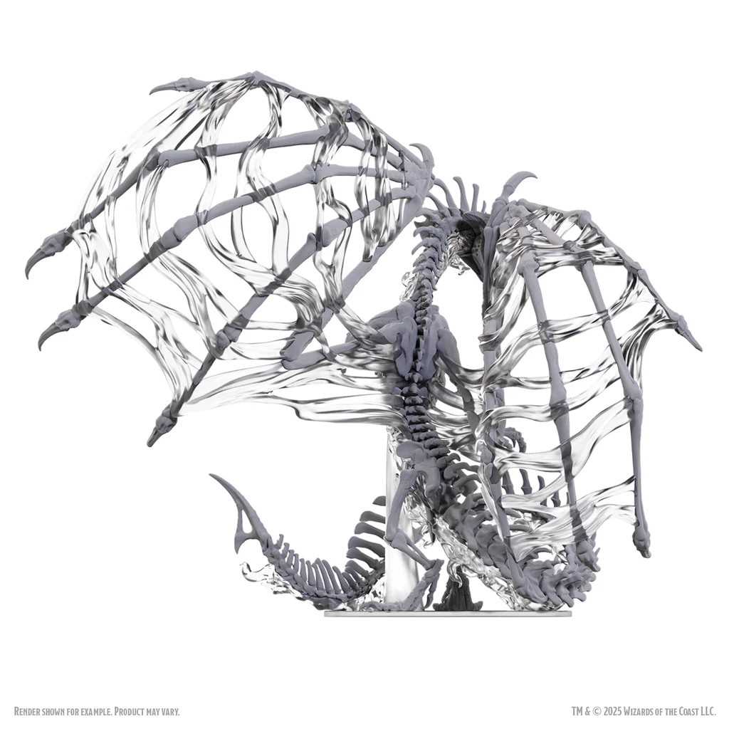 D&D Nolzur's Marvelous Miniatures: Black Dracolich Boxed Miniature