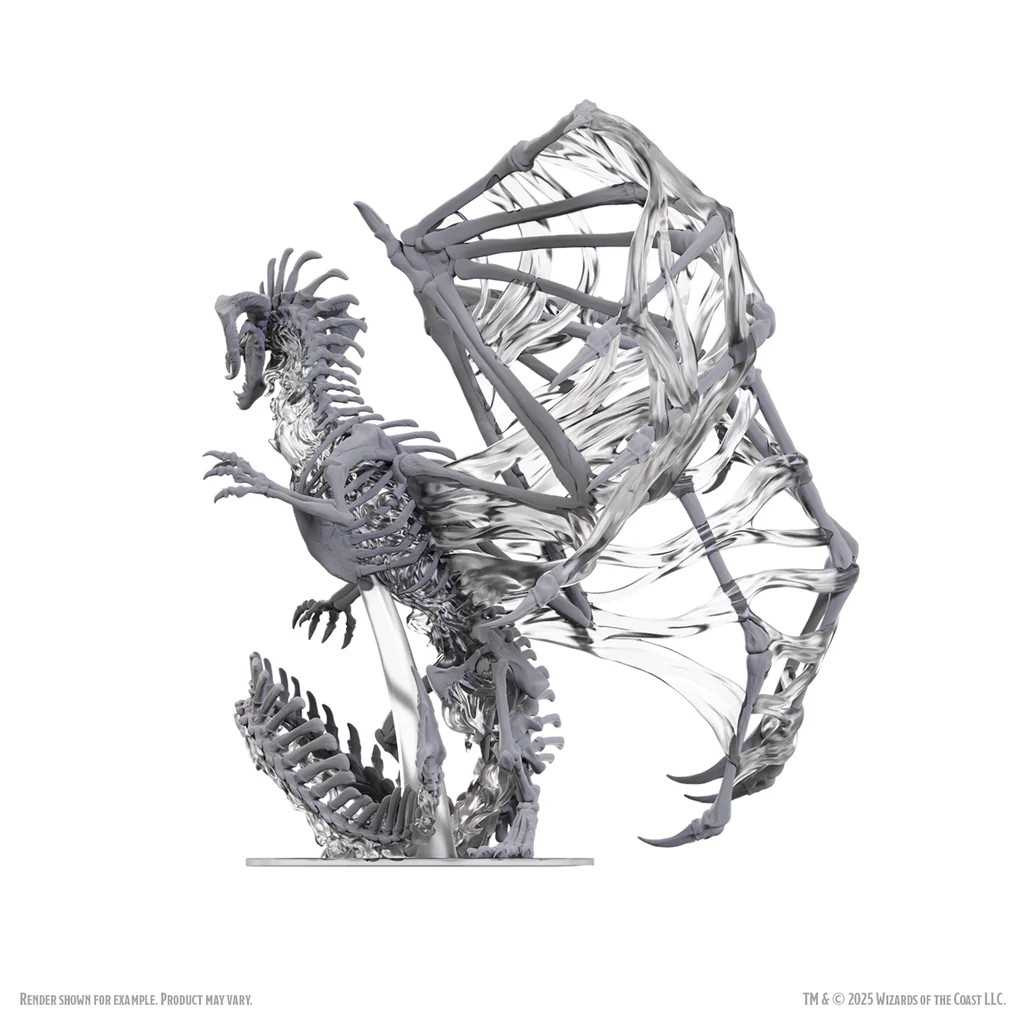 D&D Nolzur's Marvelous Miniatures: Black Dracolich Boxed Miniature