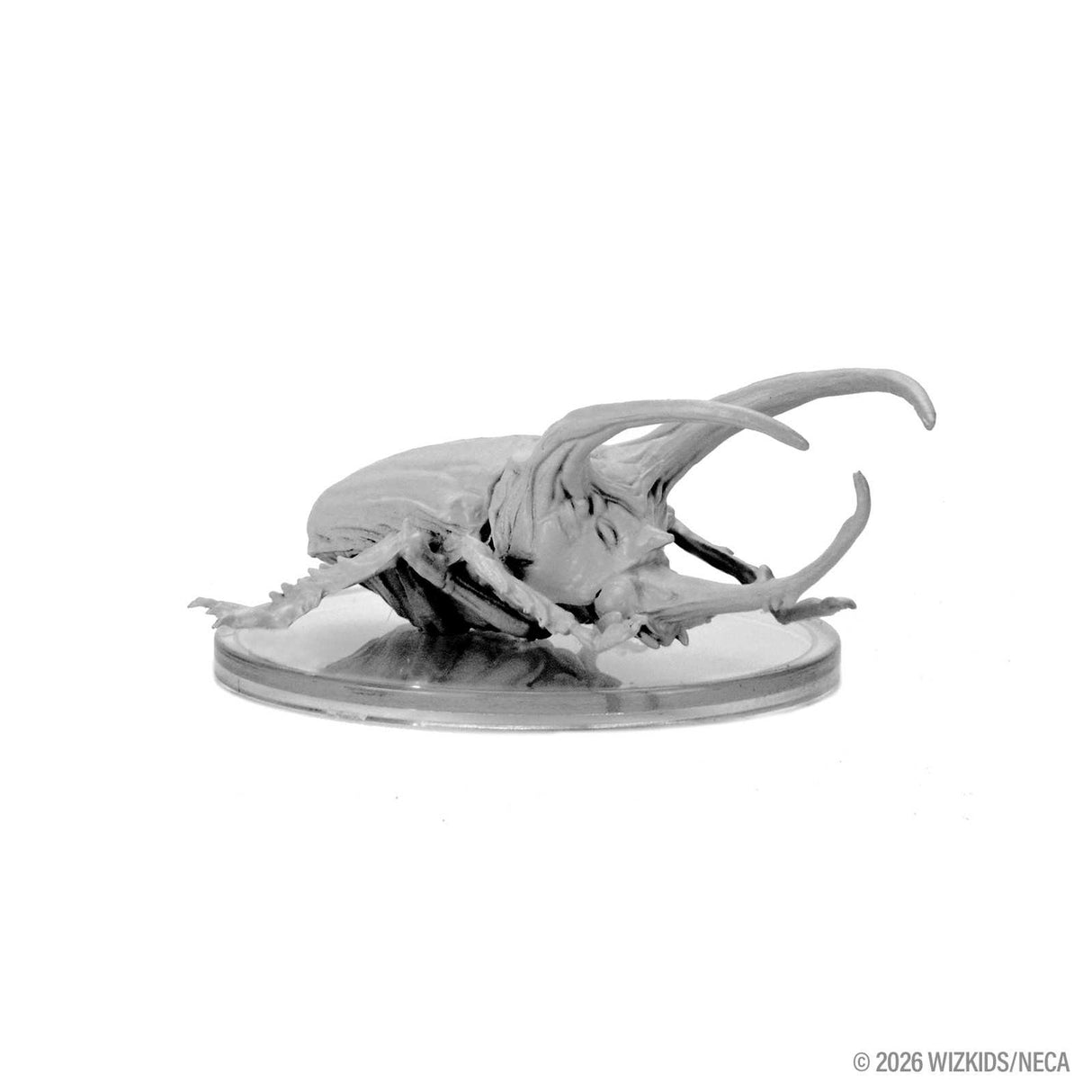 WizKids Deep Cuts Unpainted Miniatures: Giant Rhinoceros Beetle