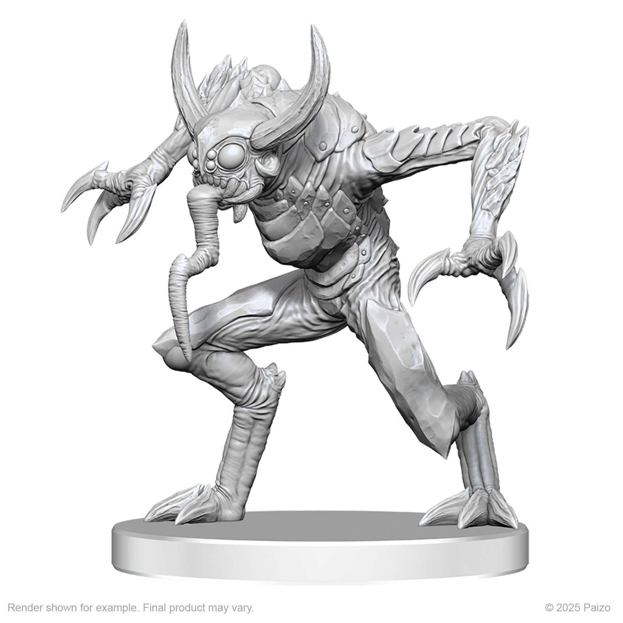 Pathfinder Battles Deep Cuts Unpainted Miniatures: Vloriak (Despoiler Demon) & Demonologist