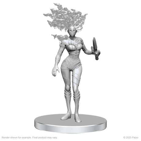 Pathfinder Battles Deep Cuts Unpainted Miniatures: Gargoyle & Shae