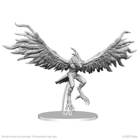 Pathfinder Deep Cuts Unpainted Miniatures: Hurlilu (Bird-Fiend)
