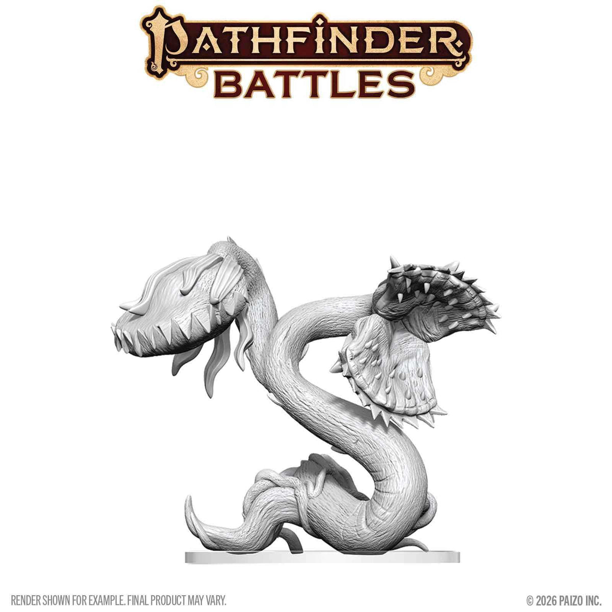 Pathfinder Battles Deep Cuts Unpainted Miniatures: Snapping Flytrap